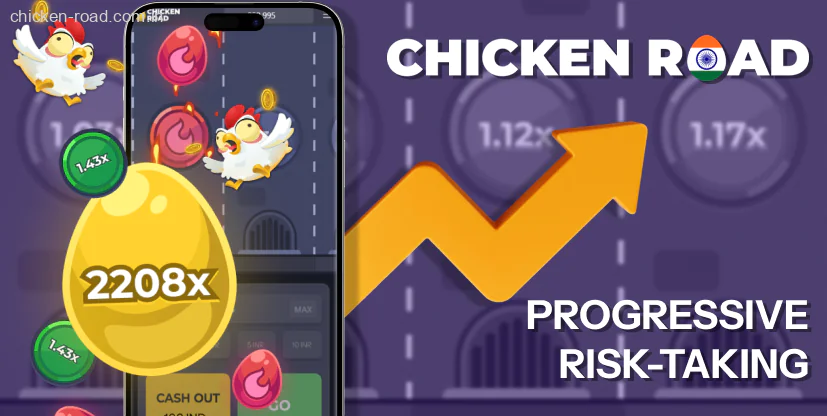 Chicken Road app strategy gradually increases risk as you gain winnings