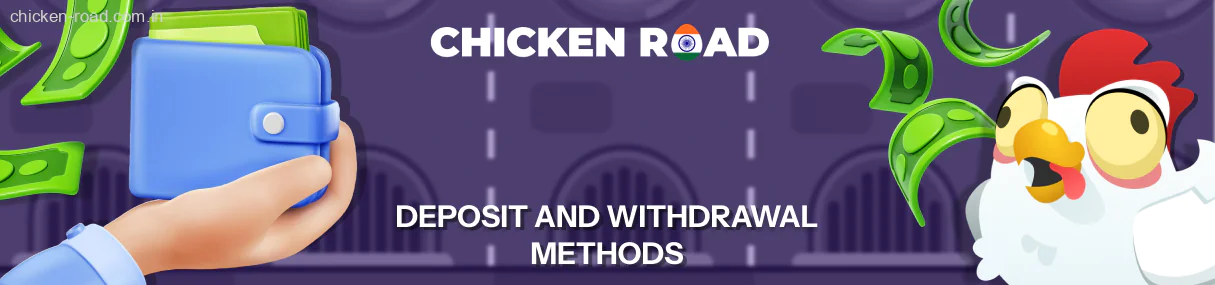 Chicken Road deposit and withdrawal processes