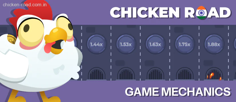 Chicken Road is a game where you bet on a chicken trying to cross a street with ovens