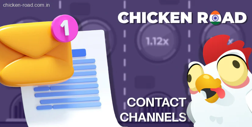 Chicken Road offers two simple ways to stay in touch